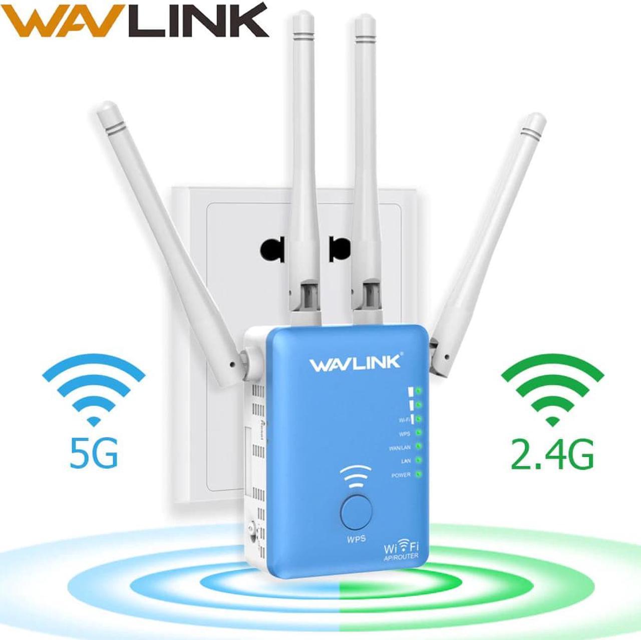 WIFI Repeater/Router/Access point 1200Mbps Wireless Wi-Fi Range Extender wifi signal amplifier External Antennas online working