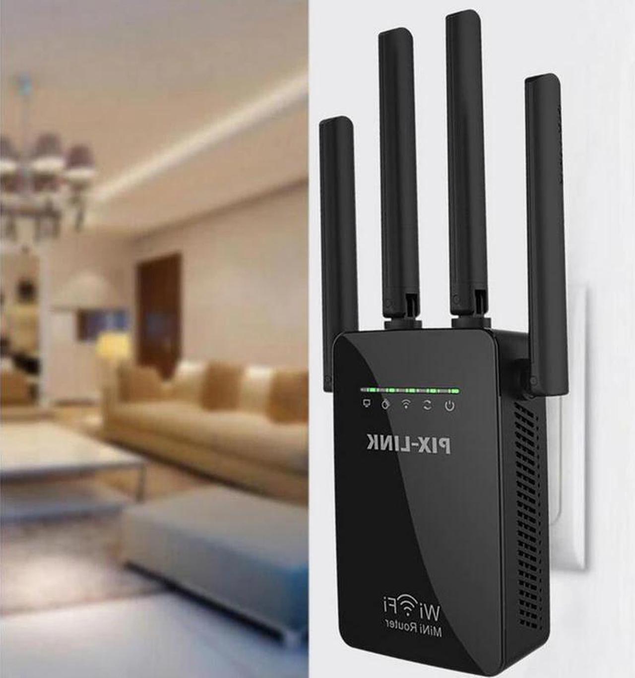 300Mbps Wireless WIFI Router Wi-Fi Repeater Booster Extender Long Range Home Network 802.11b/g/n RJ45 2 Ports Access Point