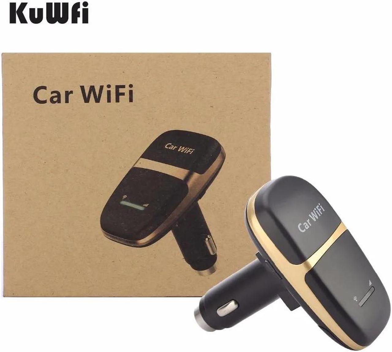 Alt view image 3 of 5 - Unlocked 4G LTE Car Wifi Router CarFi Modem Router SIM Card Wifi Hotspot with 5V/1A Cigarette lighter USB Charger pk E8377