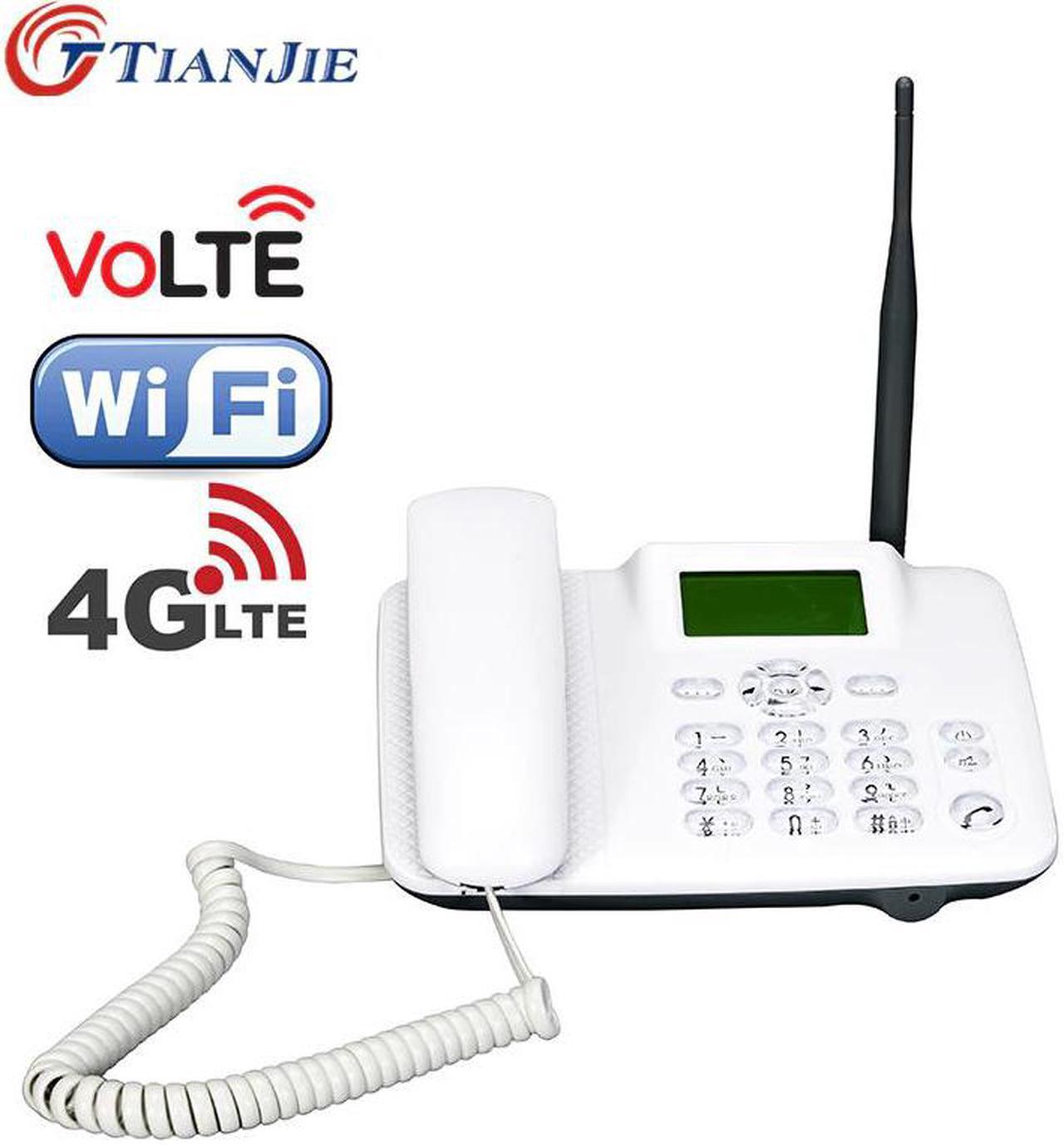 W101L 4G wifi router 4G voice call telephone volte 4g landline wifi hotspot desk sim card slot telephone fixed phone