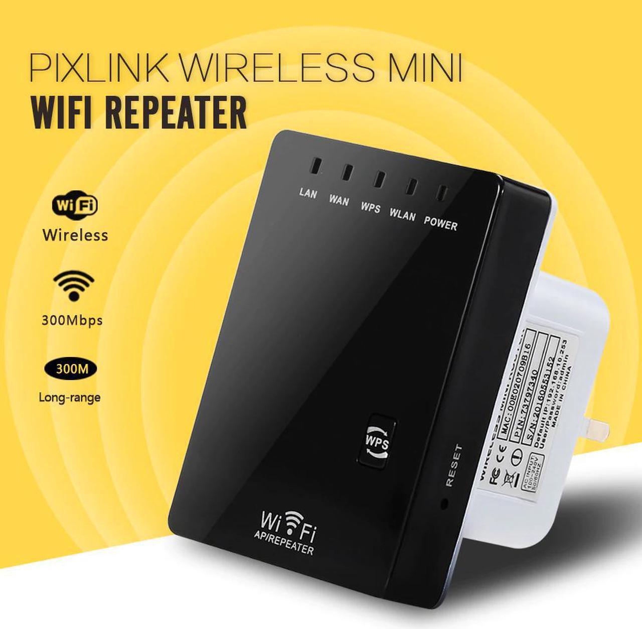 300Mbps Wirless Wifi Router Repeater Range Extender Mini Wireless-N  Bridge Access Point Wide Roteador Extender EU/US/UK Plug