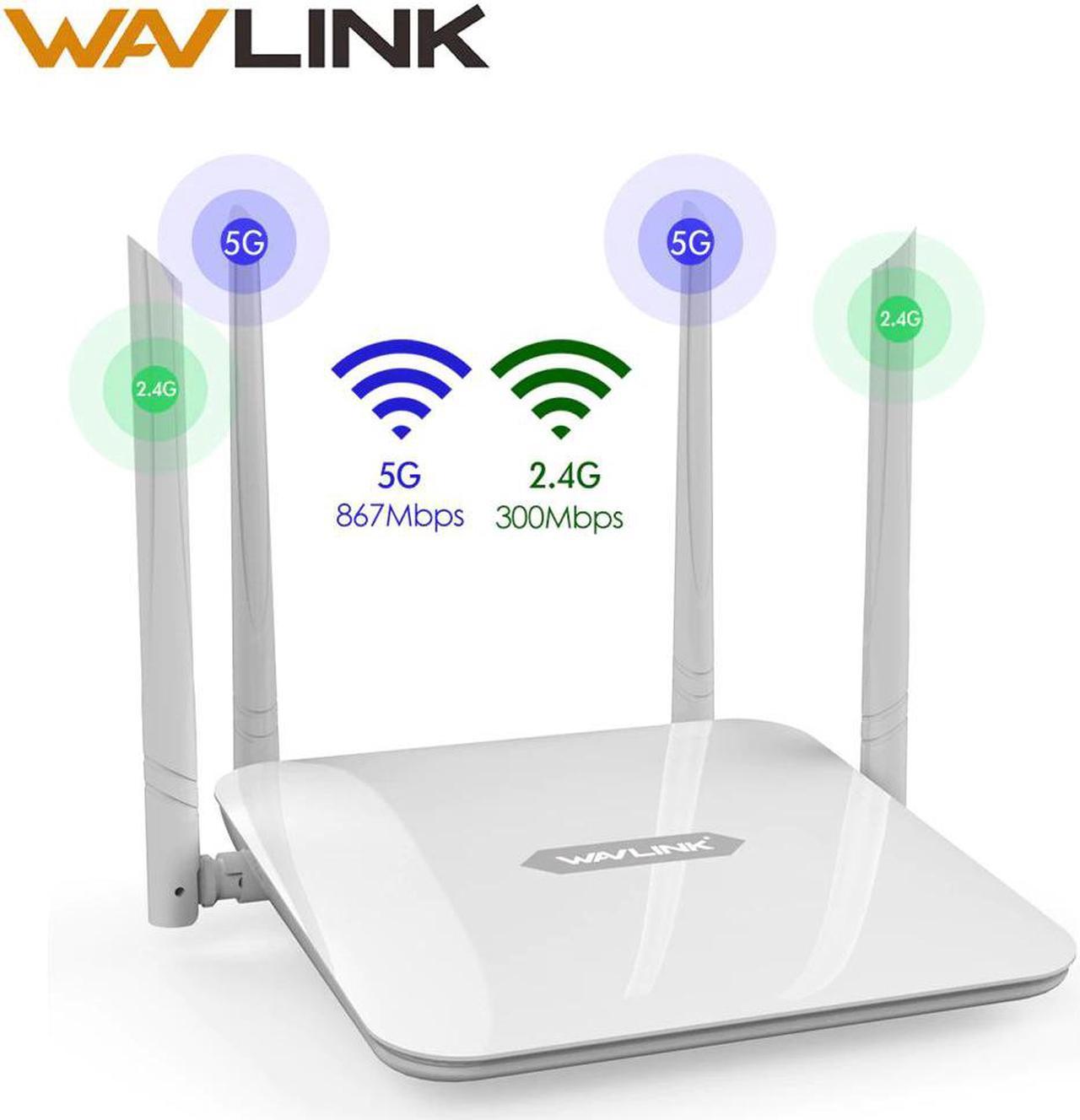 Gigabit Router Long Range AC1200 5G 867Mbps&2.4G 300Mbps Dual Band Wireless Wifi Extender WiFi Router High Power wifi Amplifiers