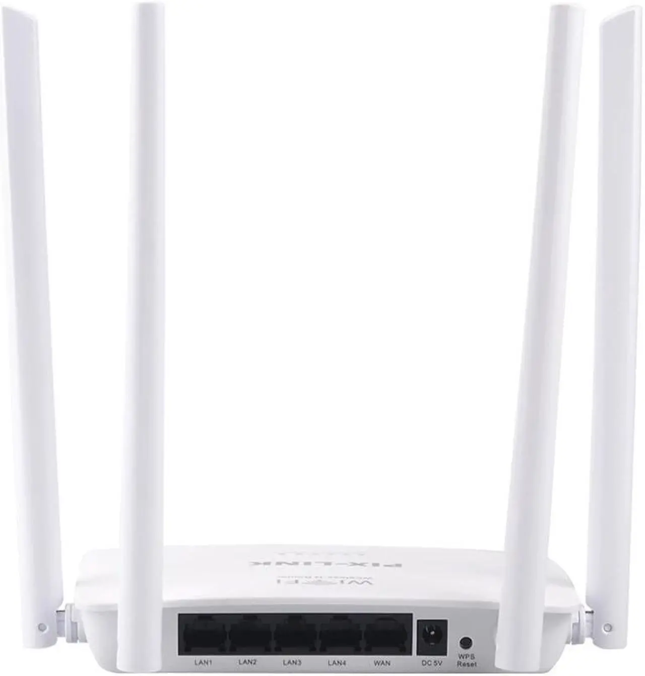 Alt view image 5 of 5 - Firmware Wireless Home Router WIFI Repeater Booster Extender Network 802.11 b/g/n 5 Port RJ45 300Mbps White 4 Antennas