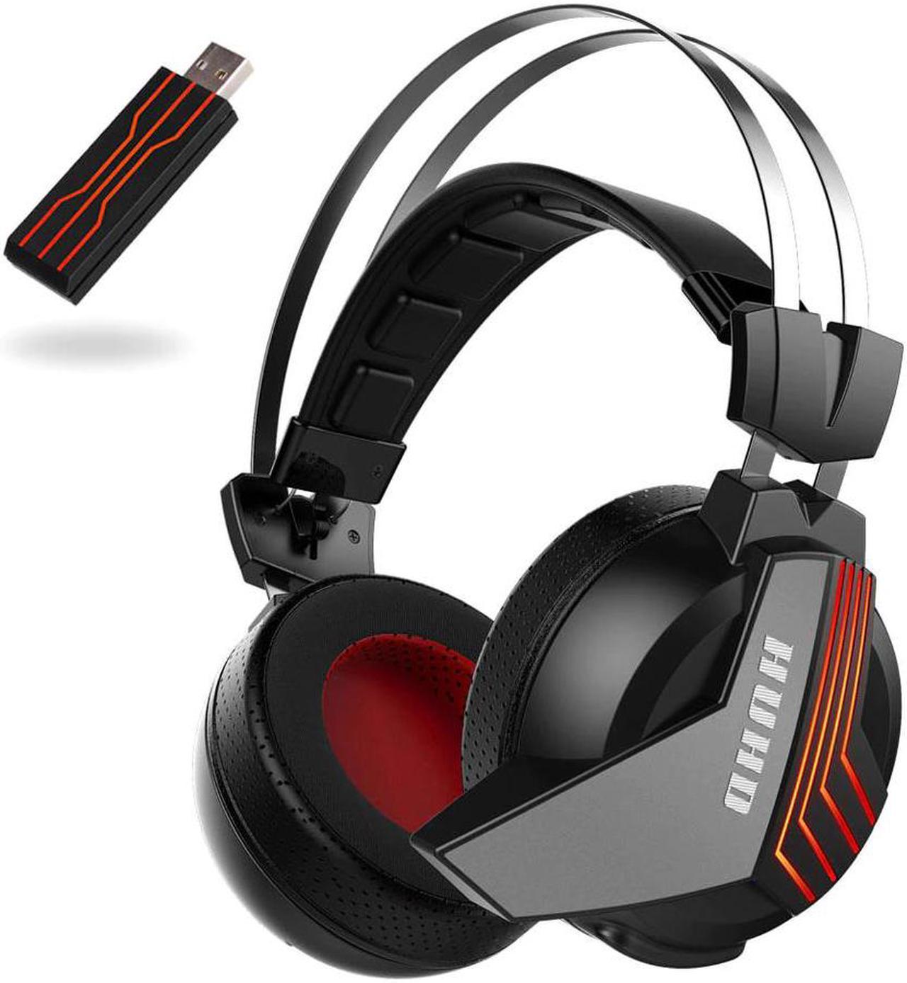 7.1 Surround Sound USB Headset Deep Bass with Mic Stereo Gaming Headphones for PS4 Cell Phone New Laptop PC Spider LED