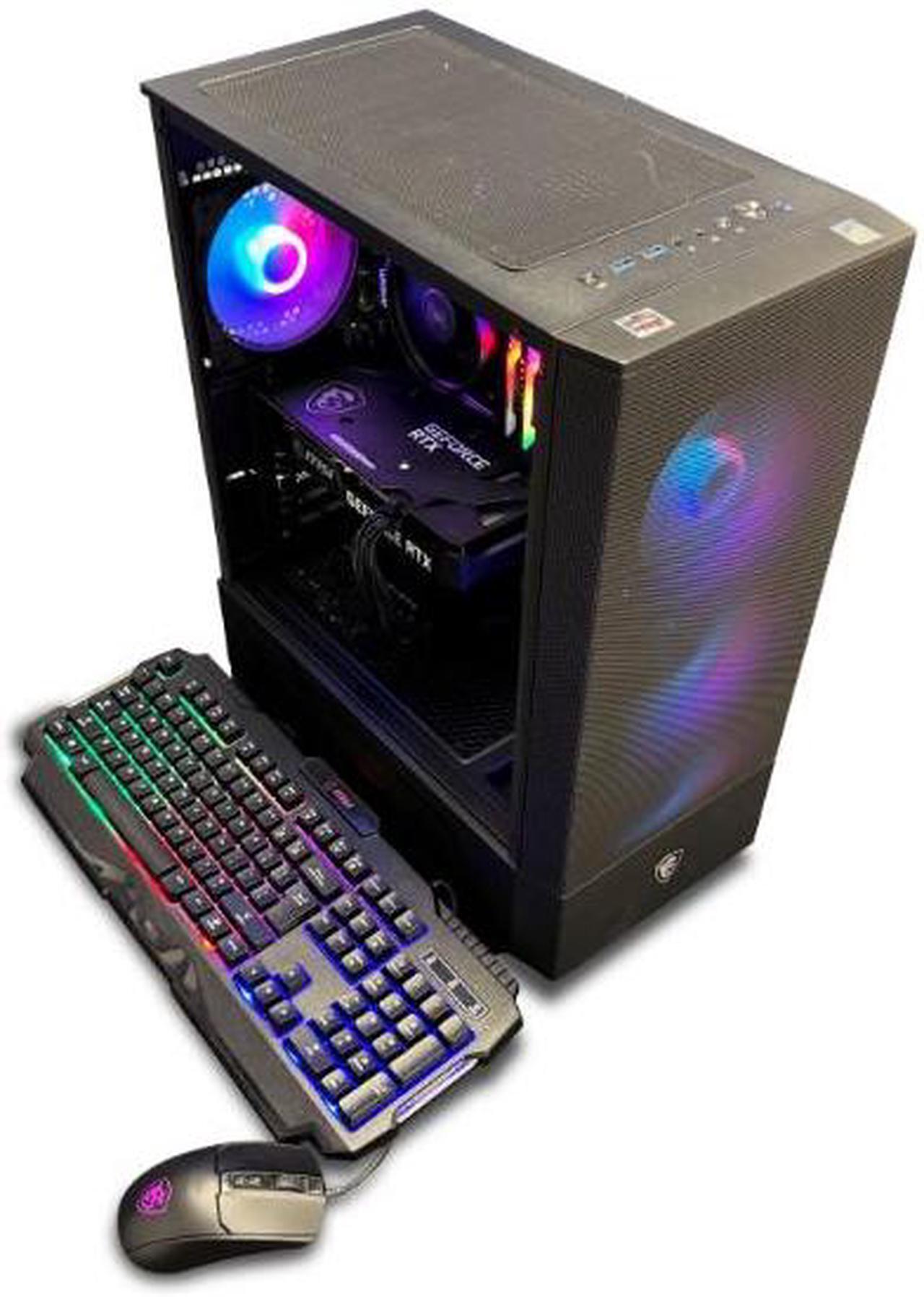Alt view image 3 of 6 - NSX GAMING PC Desktop - Ryzen 5 5500, Nvidia RTX 3050, 16Gb RAM 3600 RGB, SSD 512GB NVME, Win 11, WIFI Ready, MOUSE and KEYBOARD