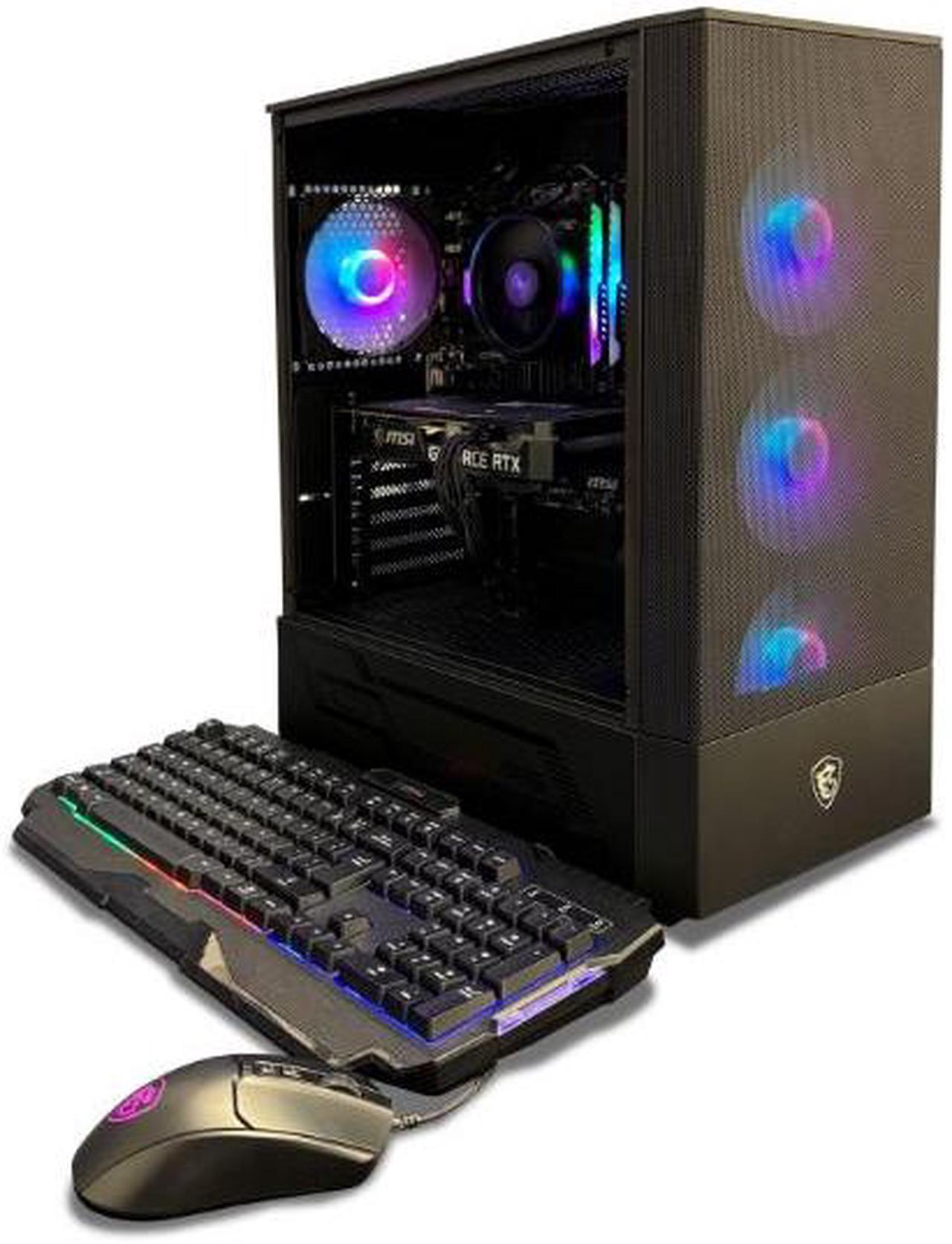 Main image of NSX GAMING PC Desktop - Ryzen 5 5500, Nvidia RTX 3050, 16Gb RAM 3600 RGB, SSD 512GB NVME, Win 11, WIFI Ready, MOUSE and KEYBOARD