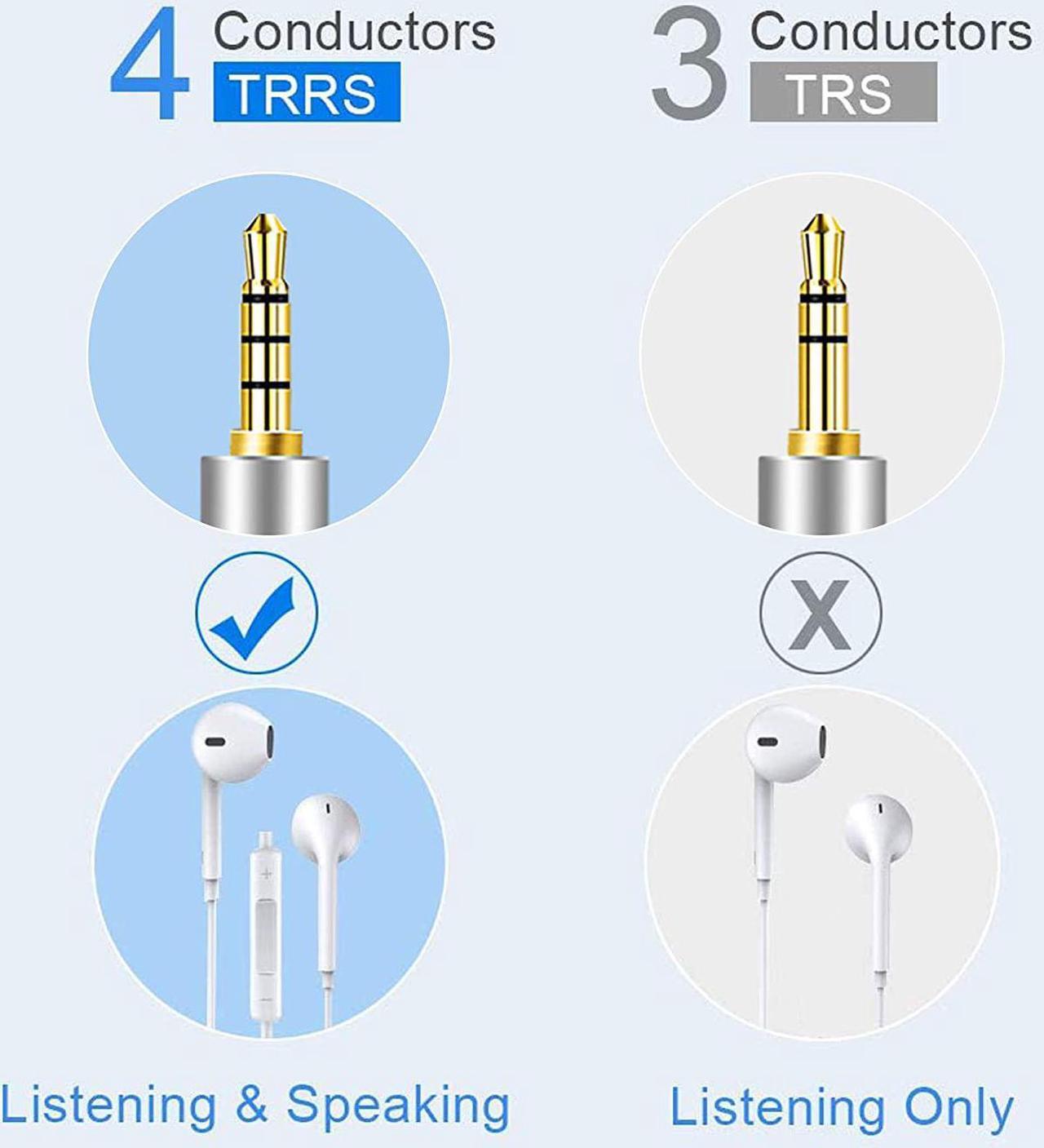 Alt view image 3 of 7 - Male to Female Audio Cable 25Ft,Tan QY Male to Female for Phone Headphone Conversion Cord 3.5mm 4 Pole Audio Adapter for Tablet/PC/ PS4 and More (25Ft, Silver)