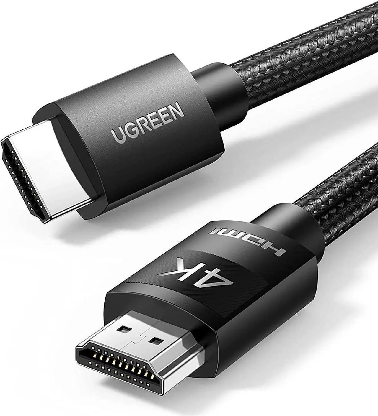 Main image of UGREEN 4K HDMI Cable High Speed HDMI Cord Nylon Braided 18Gbps with Ethernet Support 4K 60HZ HDR ARC Compatible with PS5 PS4 Blu-ray UHD TV Monitor Computer Xbox 360, TV Stick, Laptop, 15FT