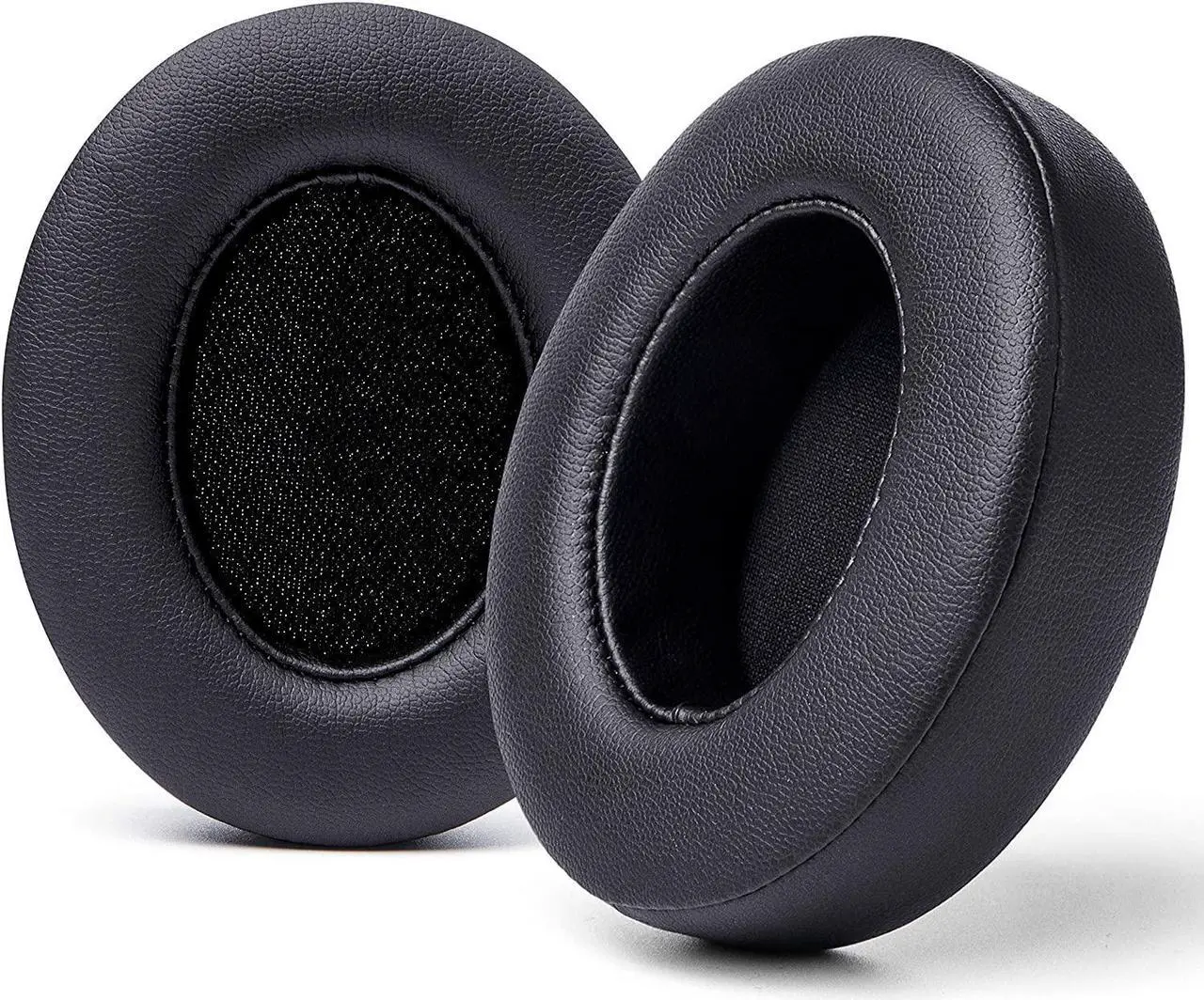 Main image of Wicked Cushions Replacement Ear Pads for Beats Studio 2 & 3 (B0501 B0500) Wired & Wireless | Does NOT Fit Beats Solo | Softer PU Leather Enhanced Foam & Stronger Adhesive | Black