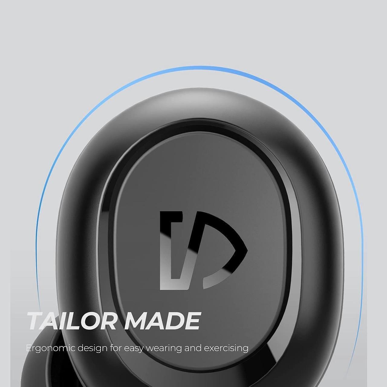 Alt view image 2 of 7 - SoundPEATS Wireless Earbuds TrueFree2 Bluetooth 5.0 Headphones in-Ear Stereo TWS Sports Earbuds, IPX7 Waterproof, Customized Ear Fins, USB-C Charge, Monaural/Binaural Calls, 20 Hours Playtime