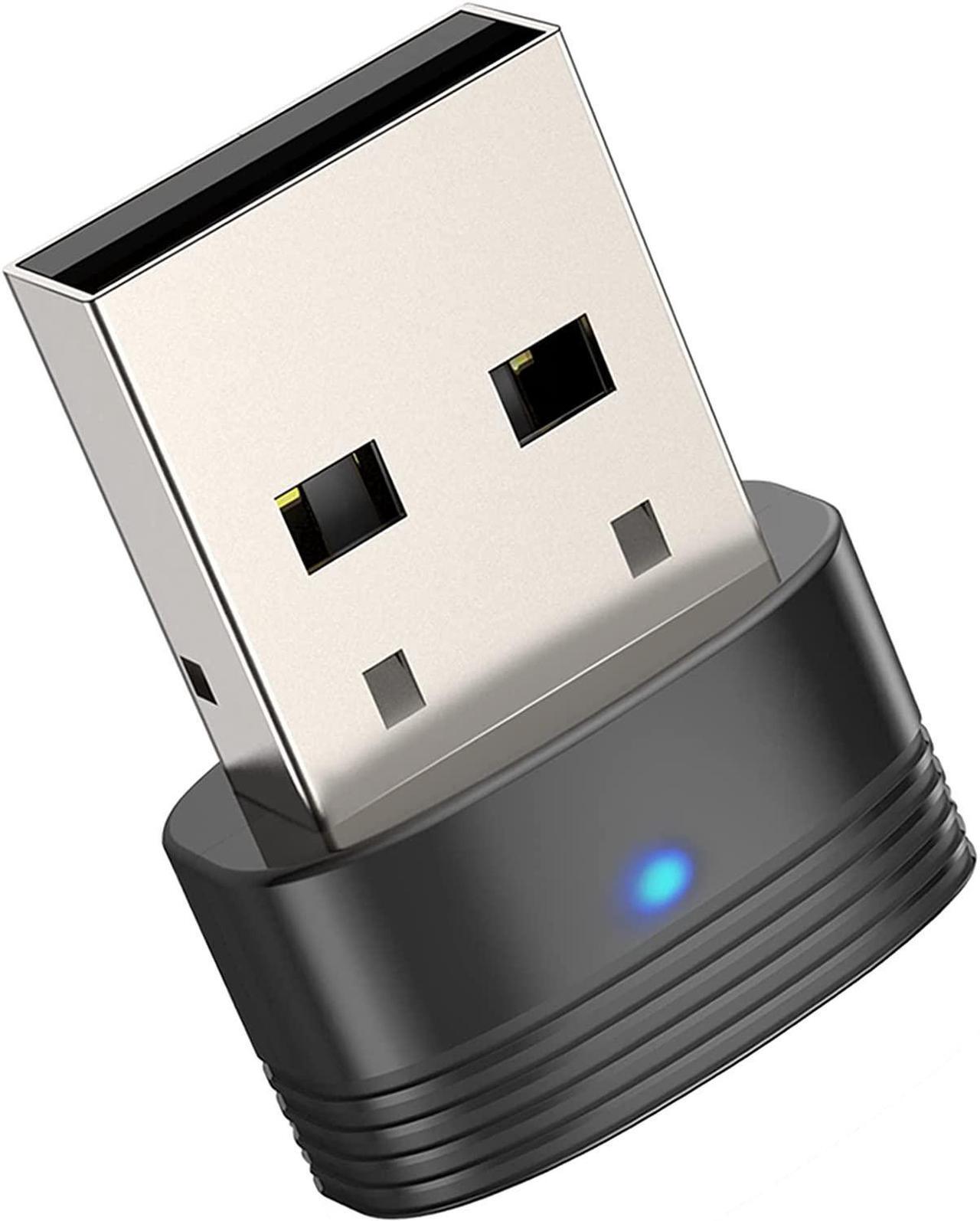 Main image of Wireless Adapter for PC,USB Wireless Adapter 5.0, Plug and Play Wireless Transmitter & Receiver Compatible with Win 7/ 8.1/10, for PC, Desktop, Laptop, Keyboard, Headset, Mouse, Printer