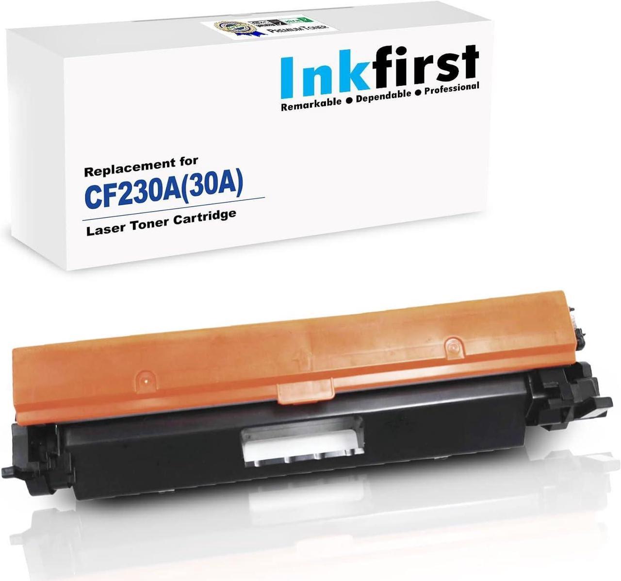 Inkfirst Compatible Toner Cartridges Replacement for HP CF230A 30A [with CHIP] Laserjet Pro MFP M203d M203dn M203dw MFP M227d M227fdn M227fdw M227sdn