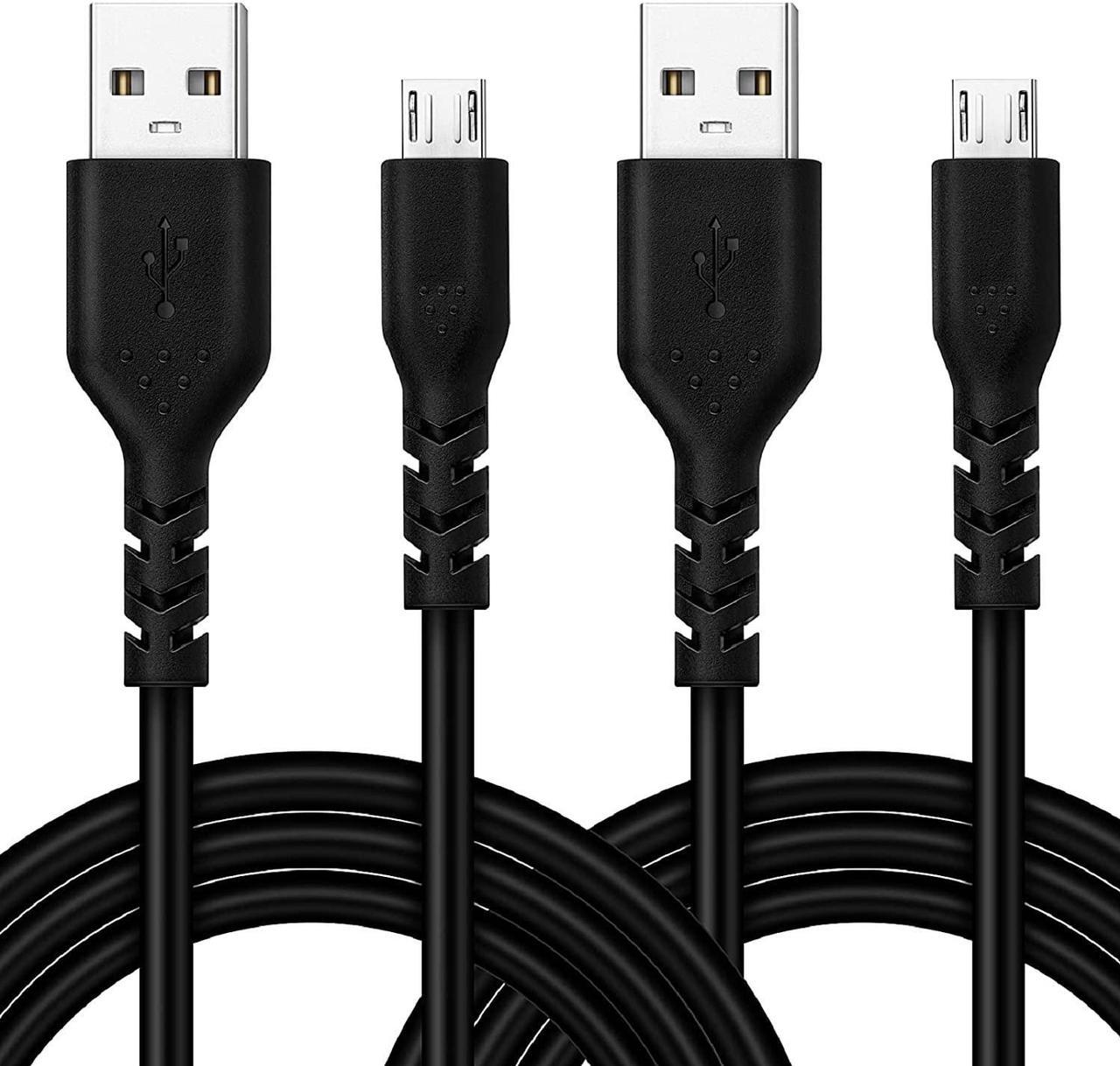 PS4 Micro USB Charging Cable, [15FT 2Pack] Extra Long Fast Charging Cord, iSeekerkit High Speed Android Charger Cable Compatible forTablet/Galaxy S7 Edge/S6/S5,Android,HTC