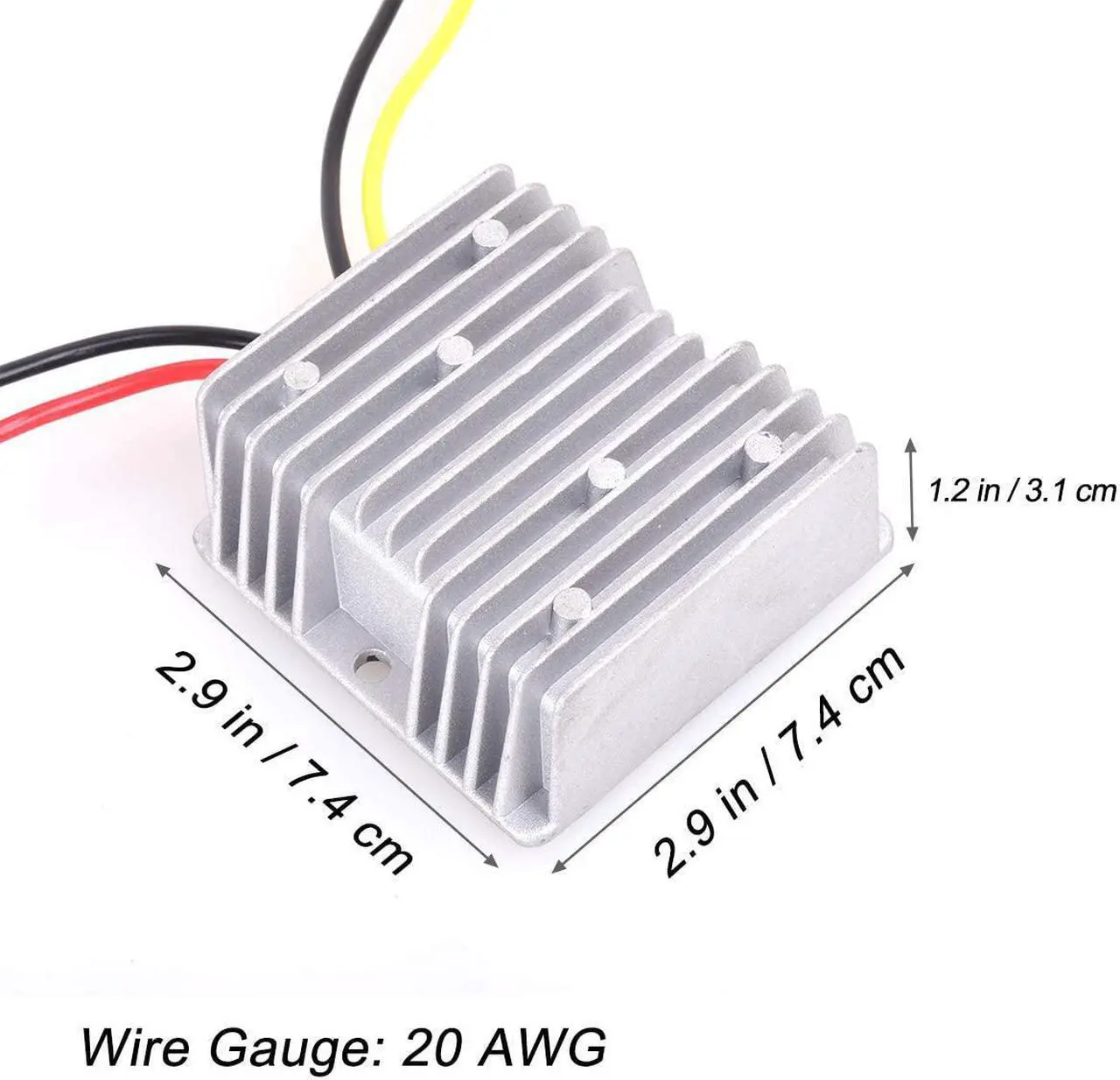 Alt view image 3 of 7 - Car Voltage Stabilizer, DC 12V Regulator 12V Surge Protector 144W Heavy Duty for Car Battery Auto Truck Vehicle Boat Motor Solar System Protection (DC 10-36V Input, DC 12V Output)