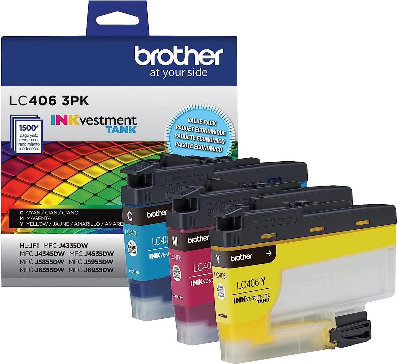 LC4063PKS Standard-Yield Colour Ink Cartridge 3-Pack