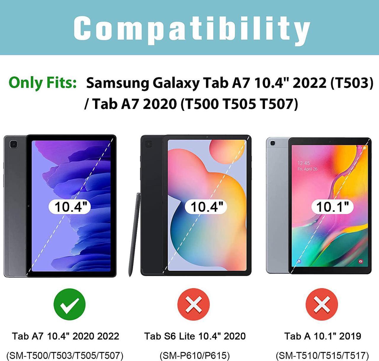 Alt view image 2 of 7 - 2 Pack Galaxy Tab A7 10.4 2020 Screen Protector T500 T503 T505 T507 Tempered Glass Screen Film Guard for 10.4 Inch Galaxy Tab A7 2020 Tablet SM-T500 SM-T503 SM-T505 SM-T507