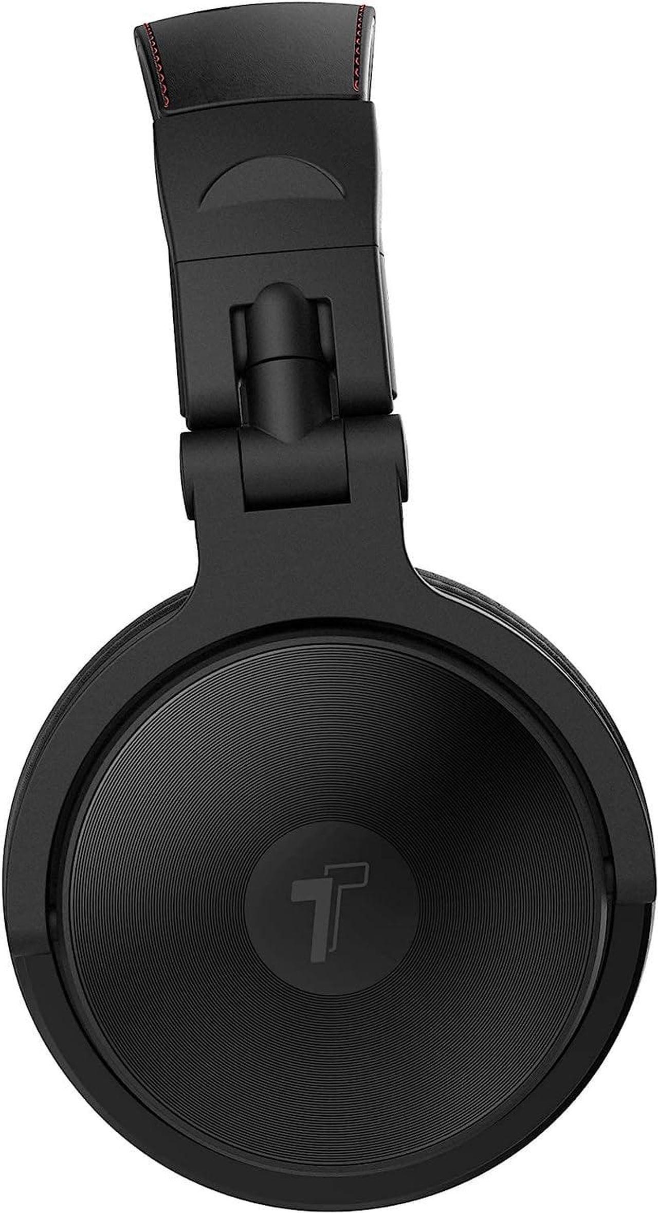 Alt view image 2 of 7 - Thore Over Ear iPhone Headphones with Lightning Connector (Apple MFi Certified)  Closed Back Studio DJ Monitor Earphones (50mm Neodymium Drivers) (V200 Black/Red)