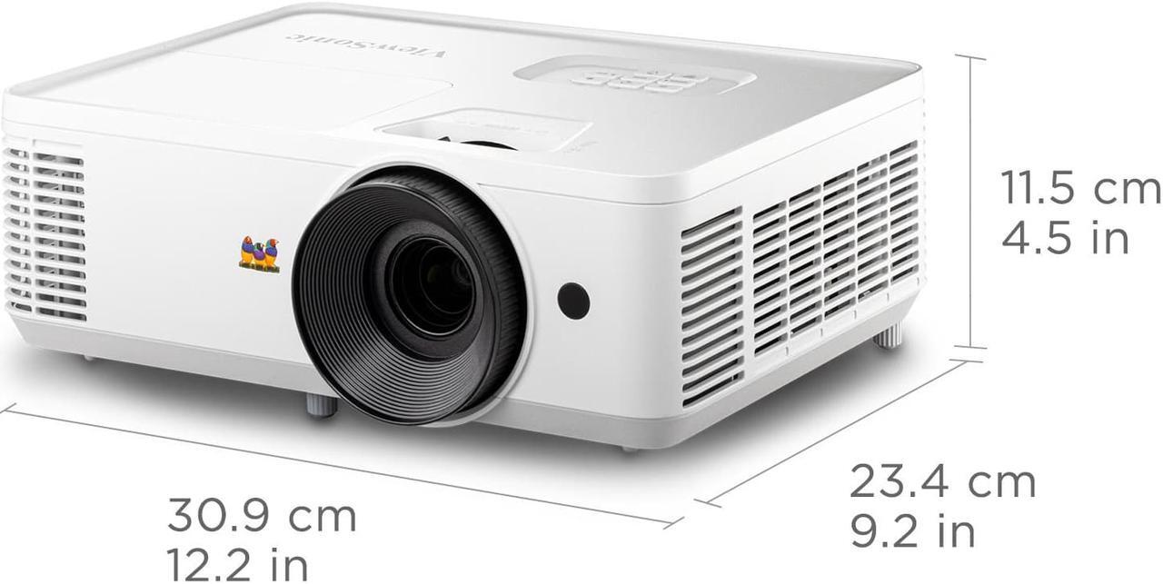 Alt view image 5 of 15 - ViewSonic PA700X 4500 Lumens XGA High Brightness Projector w Vertical Keystone for Business and Education