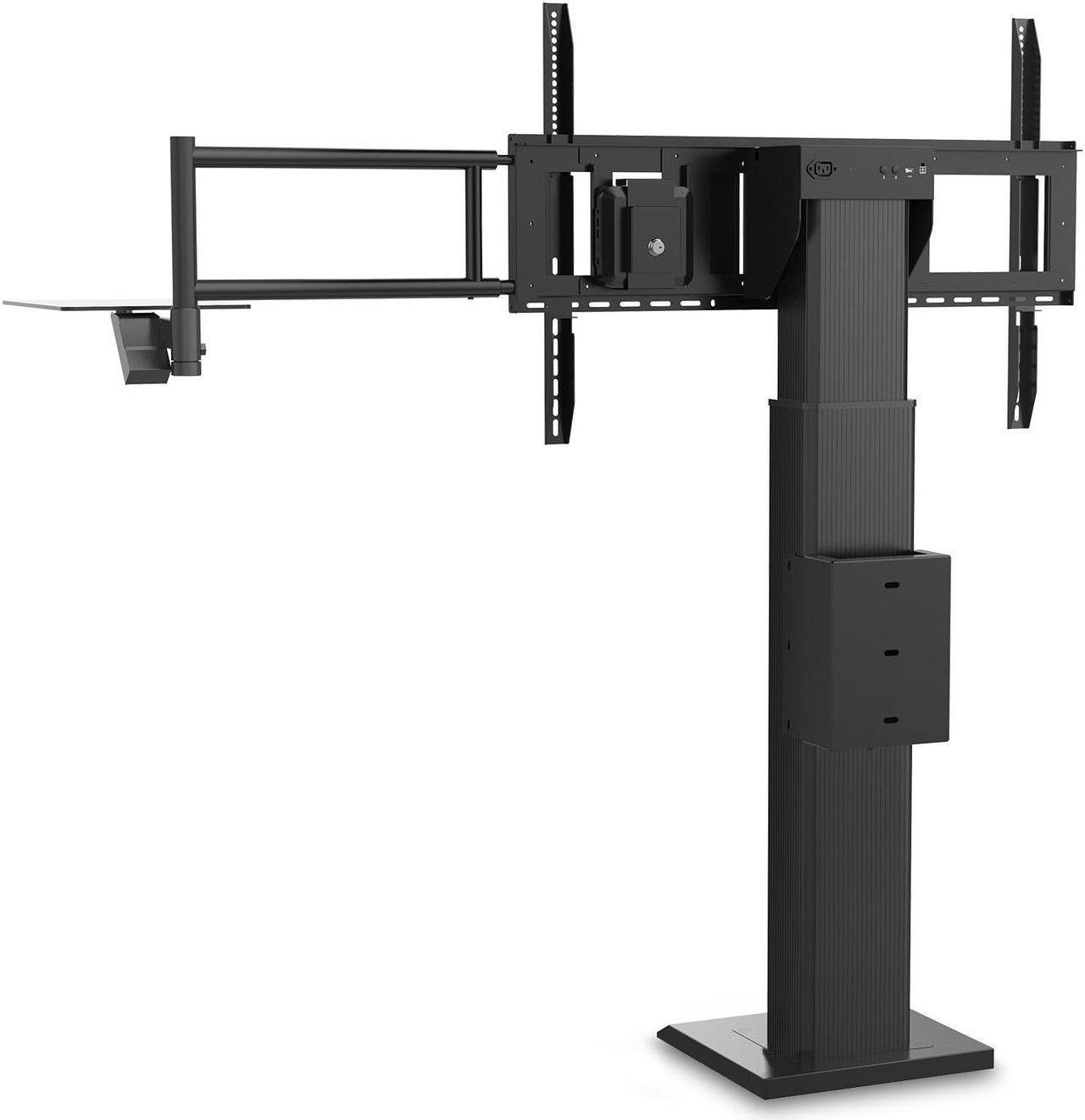 Alt view image 4 of 6 - ViewSonic VB-STND-004 Motorized Floor Mount for Commercial Displays and TV