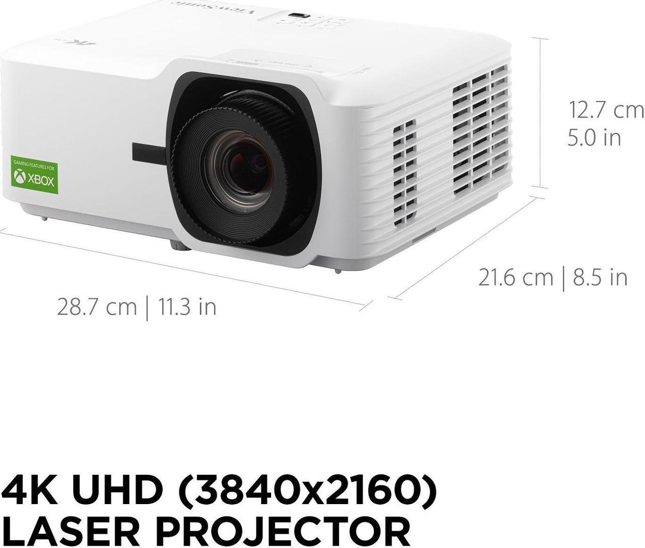 Alt view image 6 of 9 - ViewSonic LX700-4K UHD 3500 Lumens 4K Laser Projector Designed for Xbox