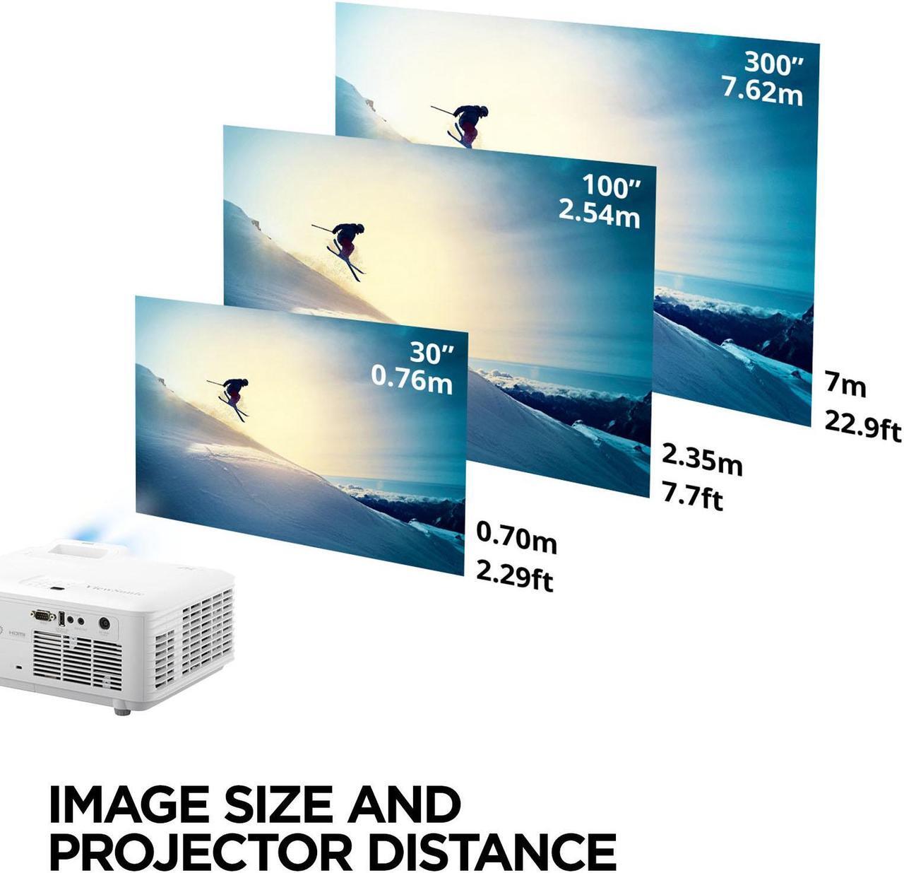 Alt view image 5 of 9 - ViewSonic LX700-4K UHD 3500 Lumens 4K Laser Projector Designed for Xbox