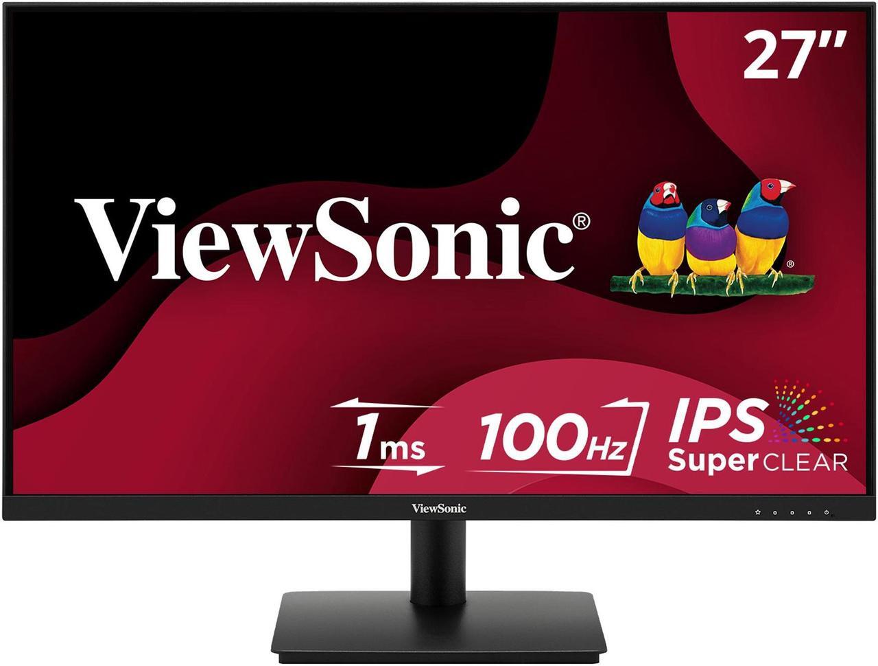 Main image of ViewSonic VS2747-H 27 Inch 1080p IPS Monitor with 100Hz, Variable Refresh Rate, Thin Bezels, Eye Care, HDMI, VGA
