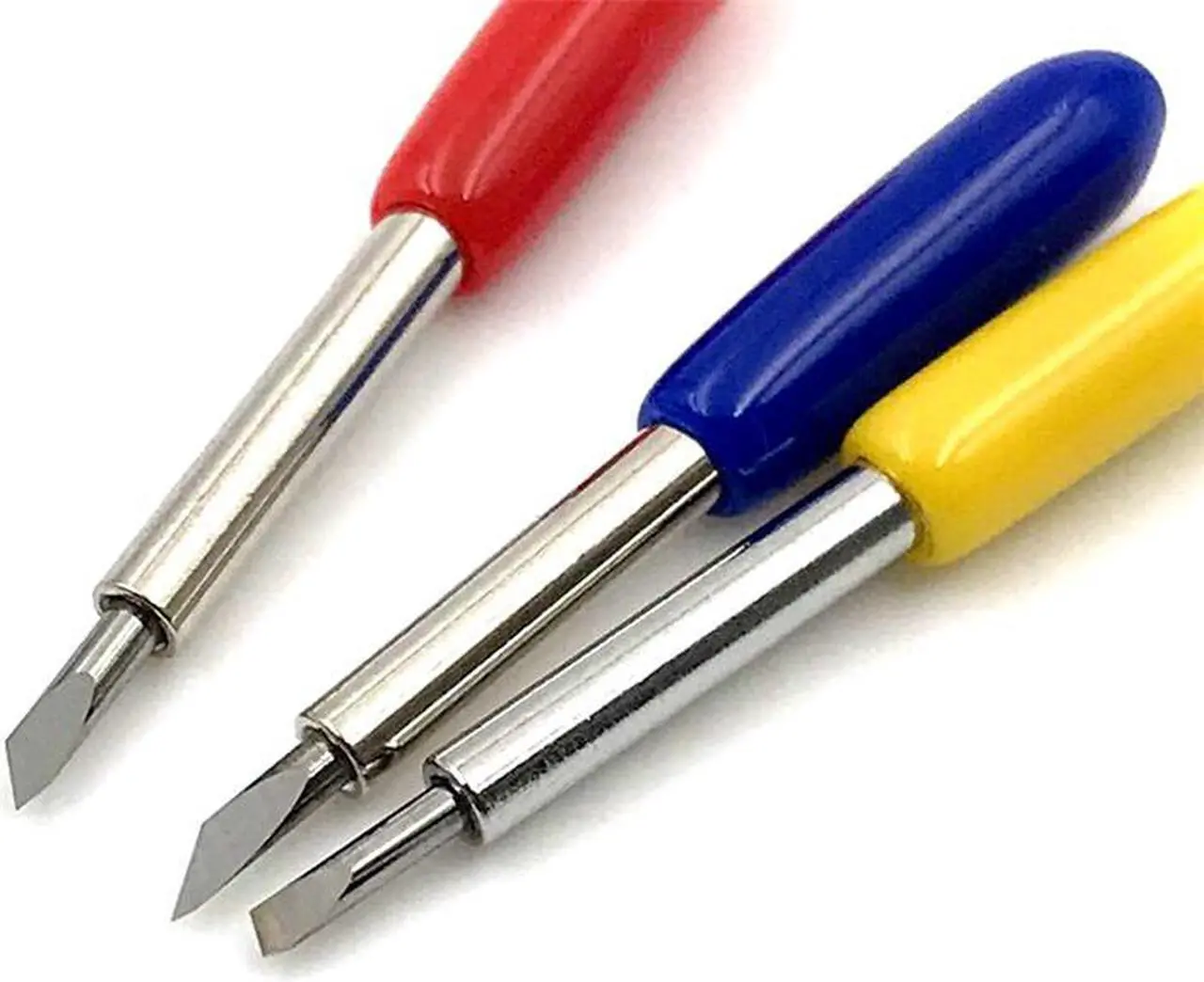 Alt view image 2 of 4 - 45Pcs 30 45 60 Degree Roland Cutting Plotter Cutter Knife Blades Offset Refine Rabbit Redsail Cutter Plotter Cutting Blades
