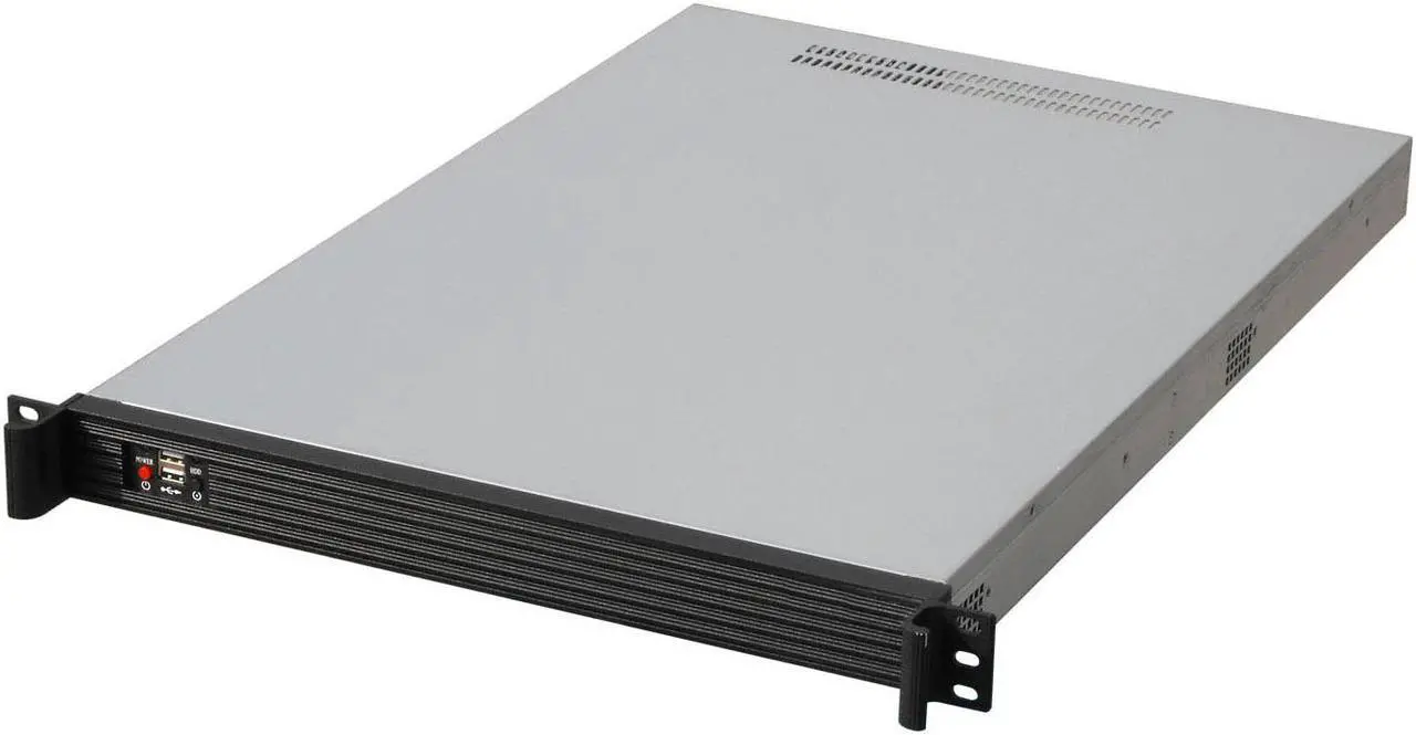 Main image of 1U server chassis / standard 19 "rack-mounted server chassis / 4 standard 3.5" hard disk slots / suitable for installation of various motherboards with E-ATX 12 "× 13" and below sizes / empty chassis