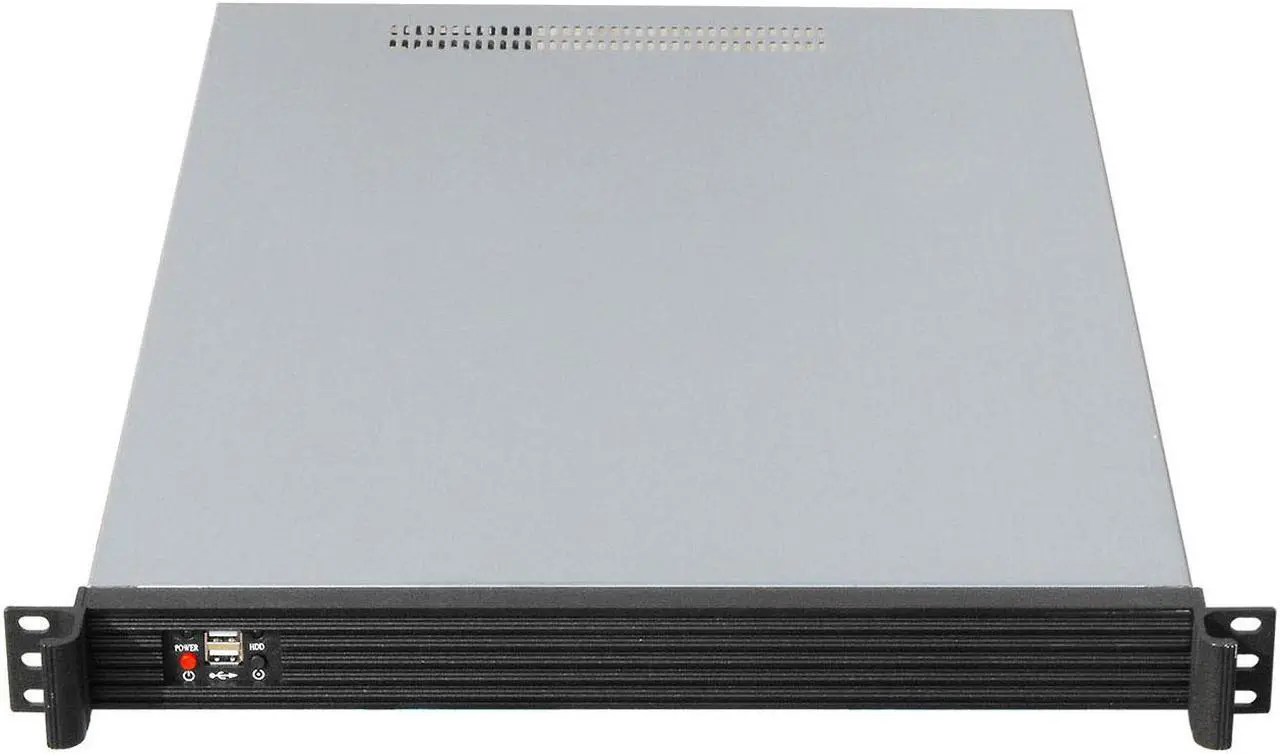 Alt view image 2 of 5 - 1U server chassis / standard 19 "rack-mounted server chassis / 4 standard 3.5" hard disk slots / suitable for installation of various motherboards with E-ATX 12 "× 13" and below sizes / empty chassis