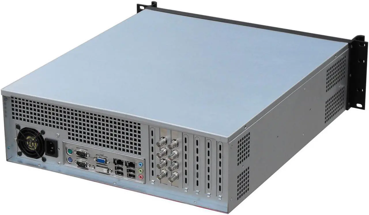 Alt view image 7 of 7 - 3U server chassis / standard 19-inch rack server chassis / suitable for installing various motherboards of ATX 12 "× 9.6" and below size / empty chassis
