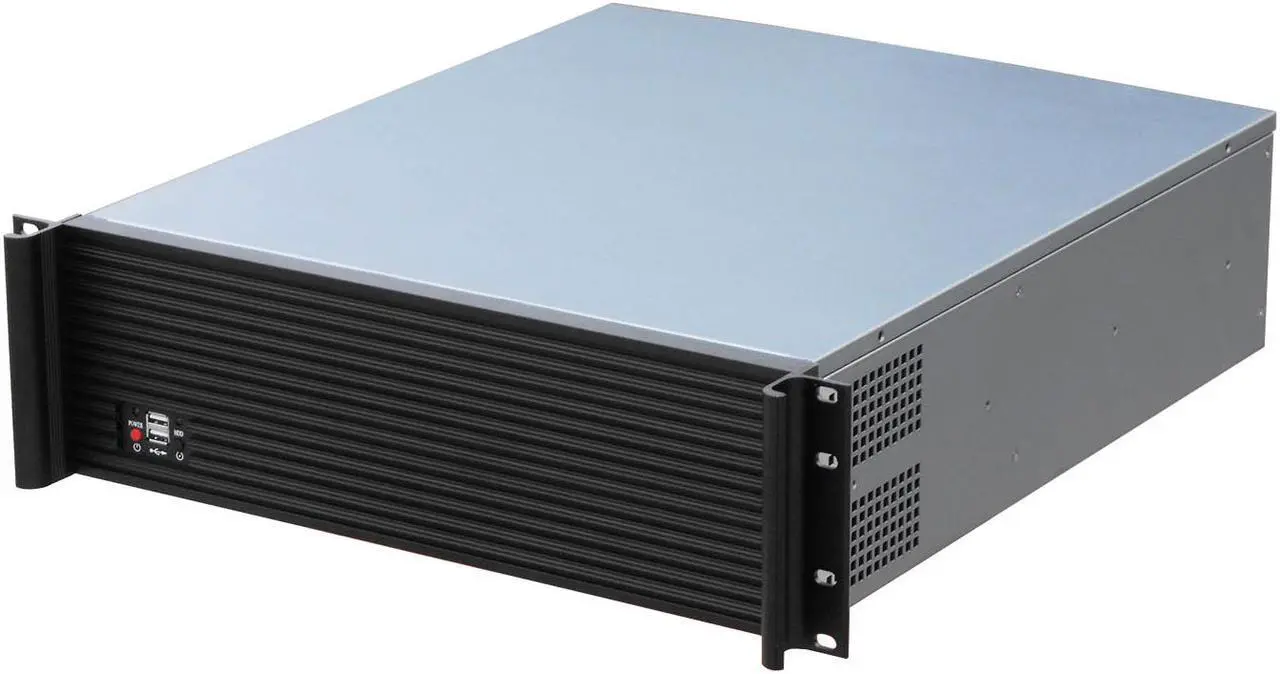 Alt view image 2 of 7 - 3U server chassis / standard 19-inch rack server chassis / suitable for installing various motherboards of ATX 12 "× 9.6" and below size / empty chassis