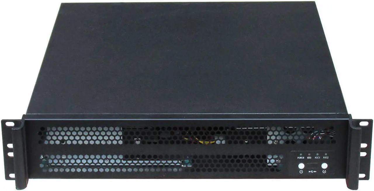 Main image of 2U server chassis / 12 "× 10.5" and below motherboards can be installed / Application storage, security, Internet of Things and various application servers
