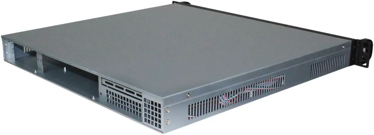 Alt view image 6 of 7 - 1U server case / standard 19 "rack-mounted server case / suitable for various motherboards of ATX 12" × 9.6 "and below