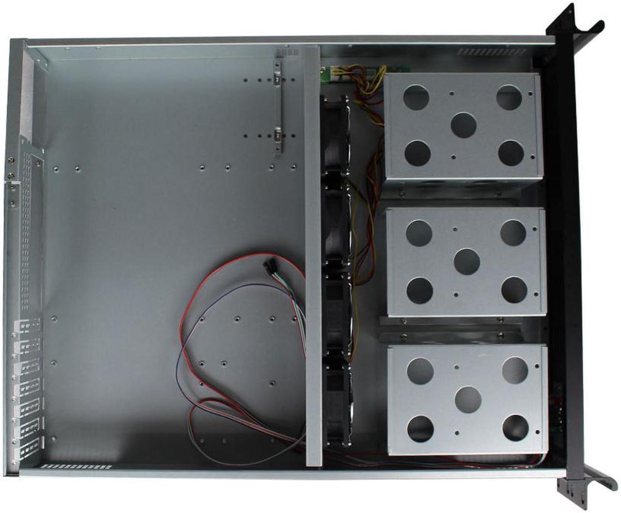 Alt view image 2 of 5 - 2U server chassis / 19-inch rack storage server chassis / application server storage, security monitoring various platforms