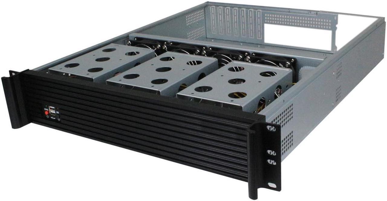 Alt view image 3 of 5 - 2U server chassis / 19-inch rack storage server chassis / application server storage, security monitoring various platforms