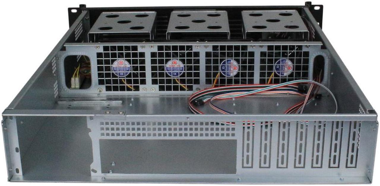 Alt view image 5 of 5 - 2U server chassis / 19-inch rack storage server chassis / application server storage, security monitoring various platforms
