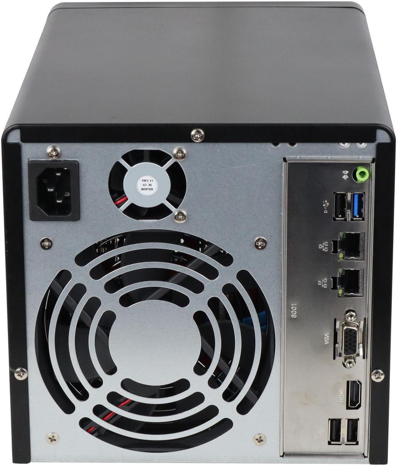 Alt view image 3 of 5 - 4-bay NAS chassis / ATX DIY hot-swappable IPFS server mini mini-itx empty chassis / + Enhance1U 250W power supply
