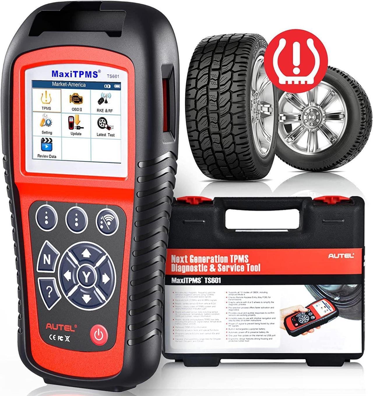 Main image of Autel TS601 OBD2 Scanner TPMS Relearn Programming Tool with Sensor Activation, TPMS Check,  Upgrade of Autel TS508K /TS508 /TS501 /TS408 /TS401