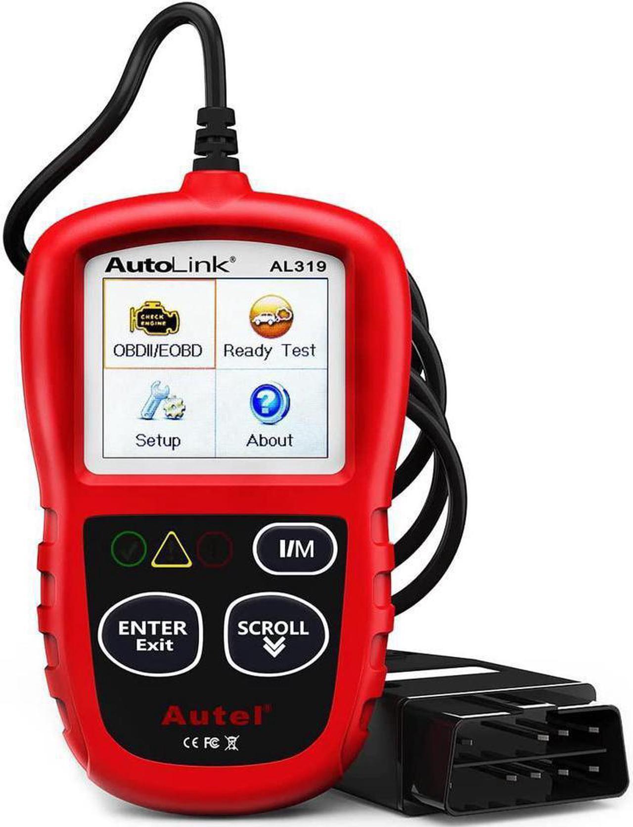 Main image of Autel OBD2 Scanner Autolink AL319 Code Reader Read and Erase Codes Check State Emission Monitor Status Powerful Scan and Car Diagnostic Tool