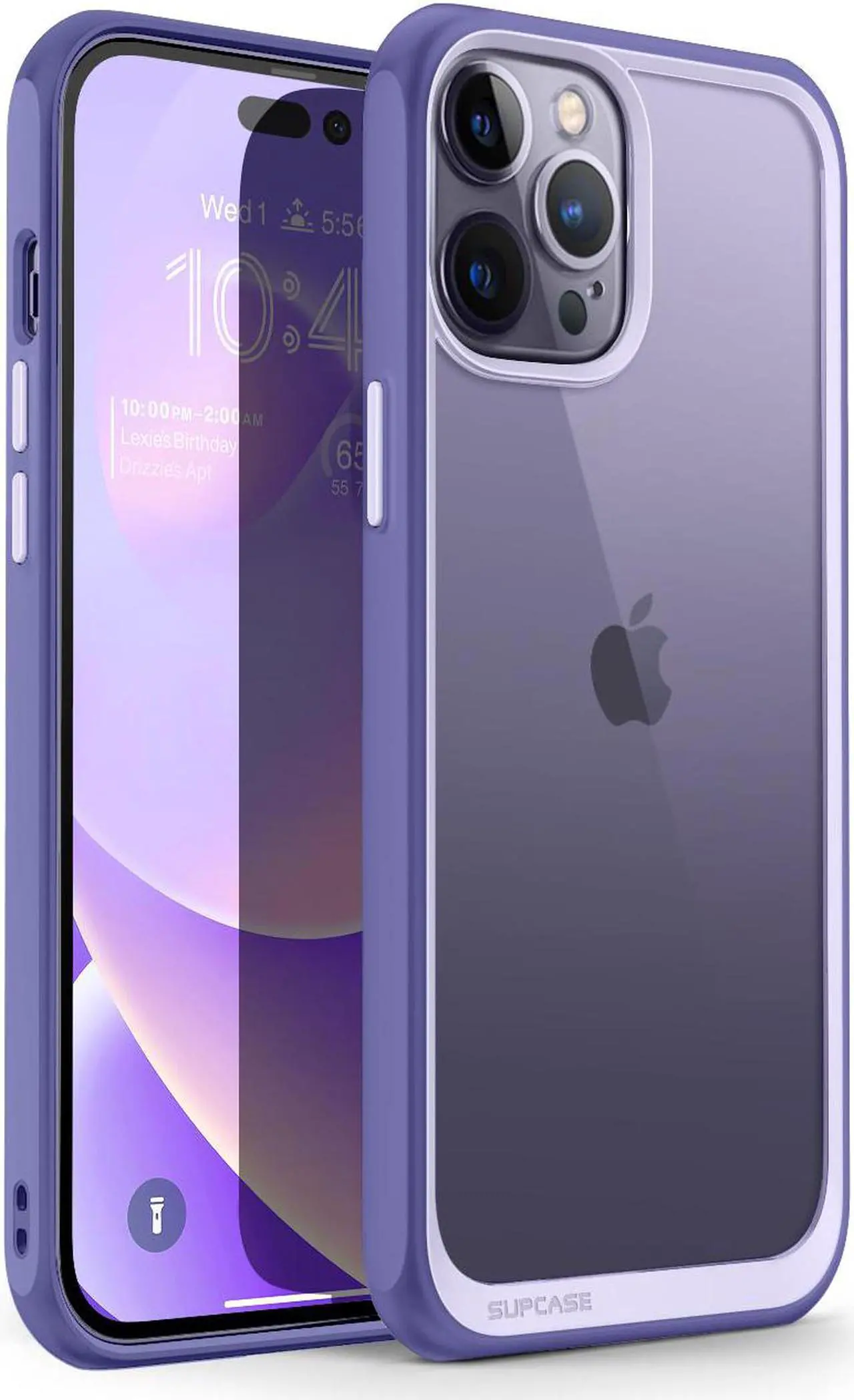 Main image of SUPCASE Unicorn Beetle Style Case Designed for iPhone 14 Pro Max (2022 Release) 6.7 Inch, Premium Hybrid Protective Clear Case (Mauve)