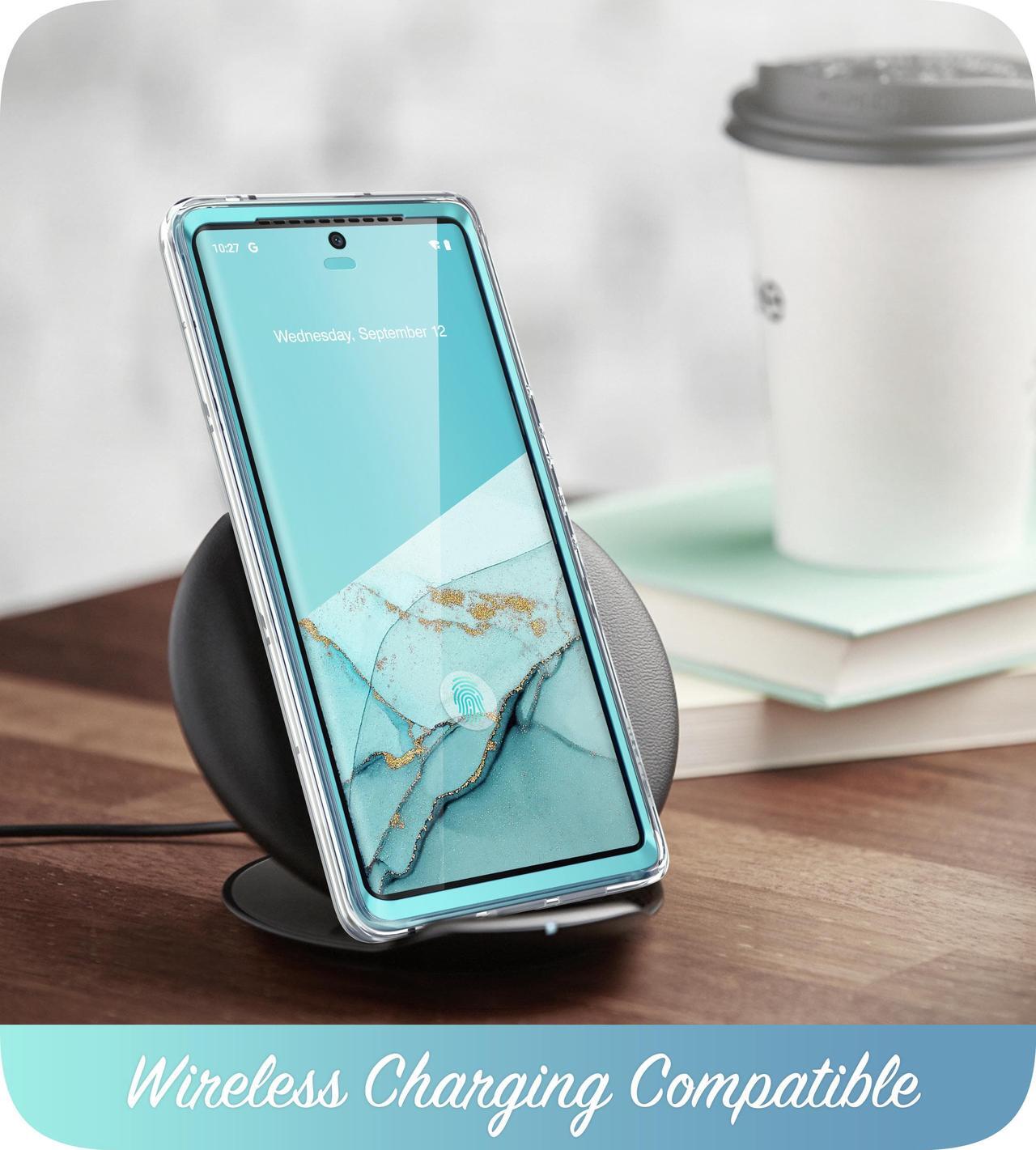Alt view image 5 of 7 - i-Blason Cosmo Series for Google Pixel 7 Pro Case (2022), Slim Full-Body Stylish Protective Case with Built-in Screen Protector (Ocean) Blue
