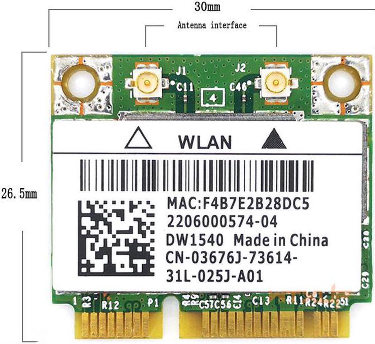 Broadcom BCM943228HM4L DW1540 BCM943228 Half Mini PCI Express Wireless Adapter Dual Band 802.11a/b/g/n Wlan WIFI Card