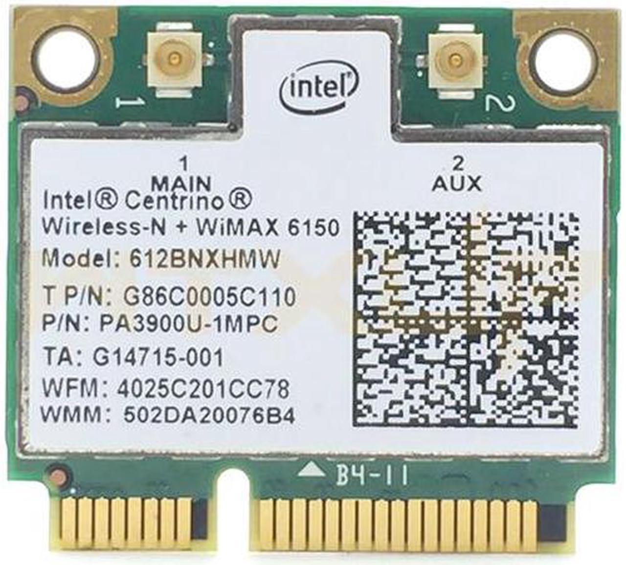 For Lenovo Intel Centrino Wireless-N+WiMAX 6150 612BNXHMW 300Mbps SPS 633817-001 Mini PCI-E 2.4G Network Card