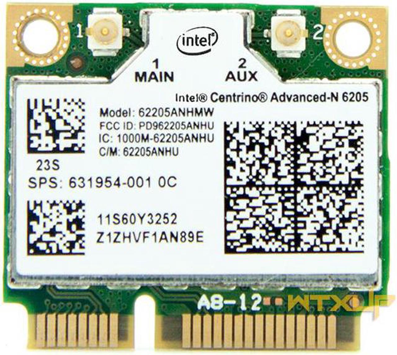 6205 62205HMW 6205AGN For Intel Wireless 300Mbps Wifi Card For X220 T420 T520 60Y3253 8570 8460 631954-001