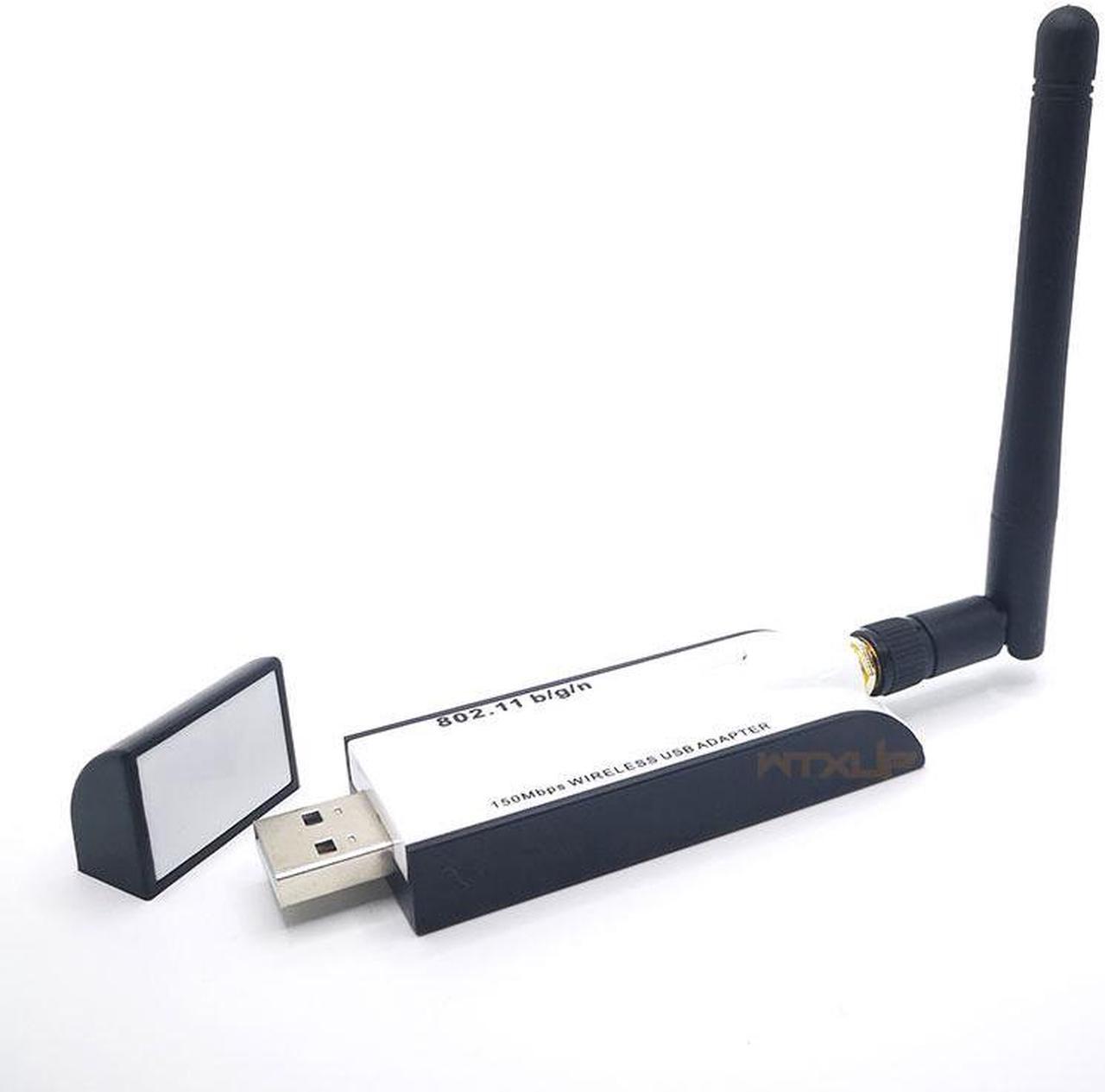 Main image of WIFI USB Adapter RT3070 150Mbps USB 2.0 WiFi Wireless Network Card 802.11b/g/n LAN Adapter With external Antenna