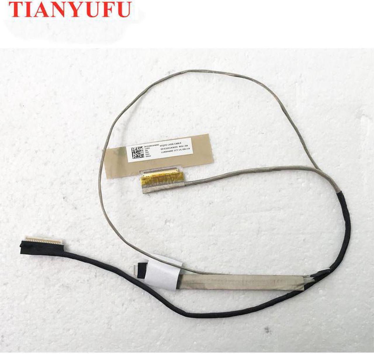 laptop LCD LVDS Video cable For Lenovo Ideapad Y410 Y410P Flex Cable P/N DC02001KW00 04X2752