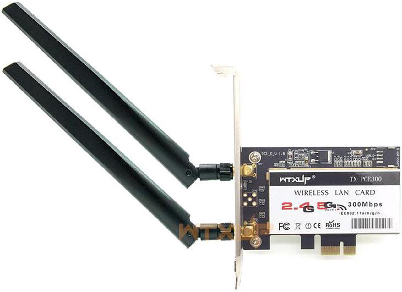 Dual band Atheros AR9280 AR5BDT92 802.11a/b/g/n 300Mbps WIFI Card PCI express PCI-e WiFi Adapter For Desktop Linux/MAC