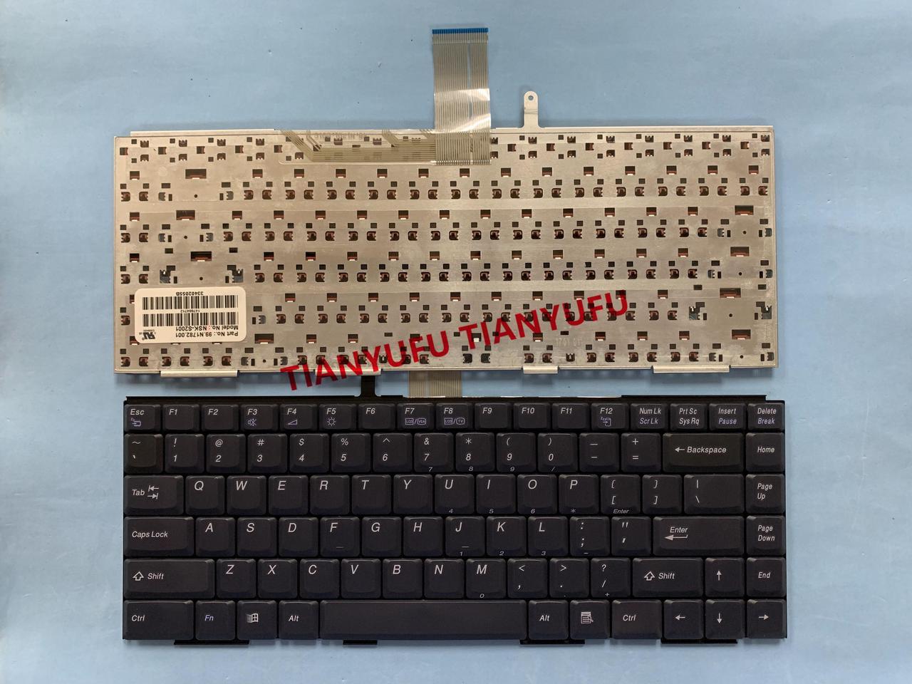 For Sony Vaio PCG-F PCG-FX FX PCG-FXA FXA Keyboard Black US 99.N1782.001 147664712 NSK-S2001 Laptop Keyboard