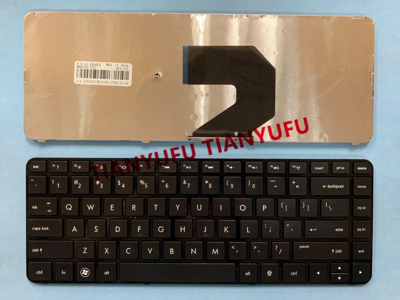 FOR HP Pavilion G4-2000 G4-2100 G4-2200 G4-2300 US With Frame Black Keyboard Laptop Keybaod