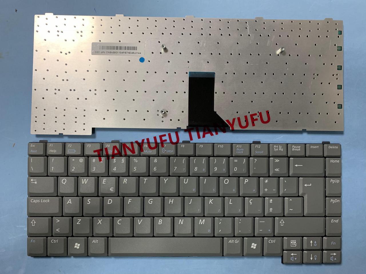 For Samsung X20 X25 X30 CNBA5901154PB7NE48L0144 Keyboard Grey With Screw Spot EU Laptop Keyboard